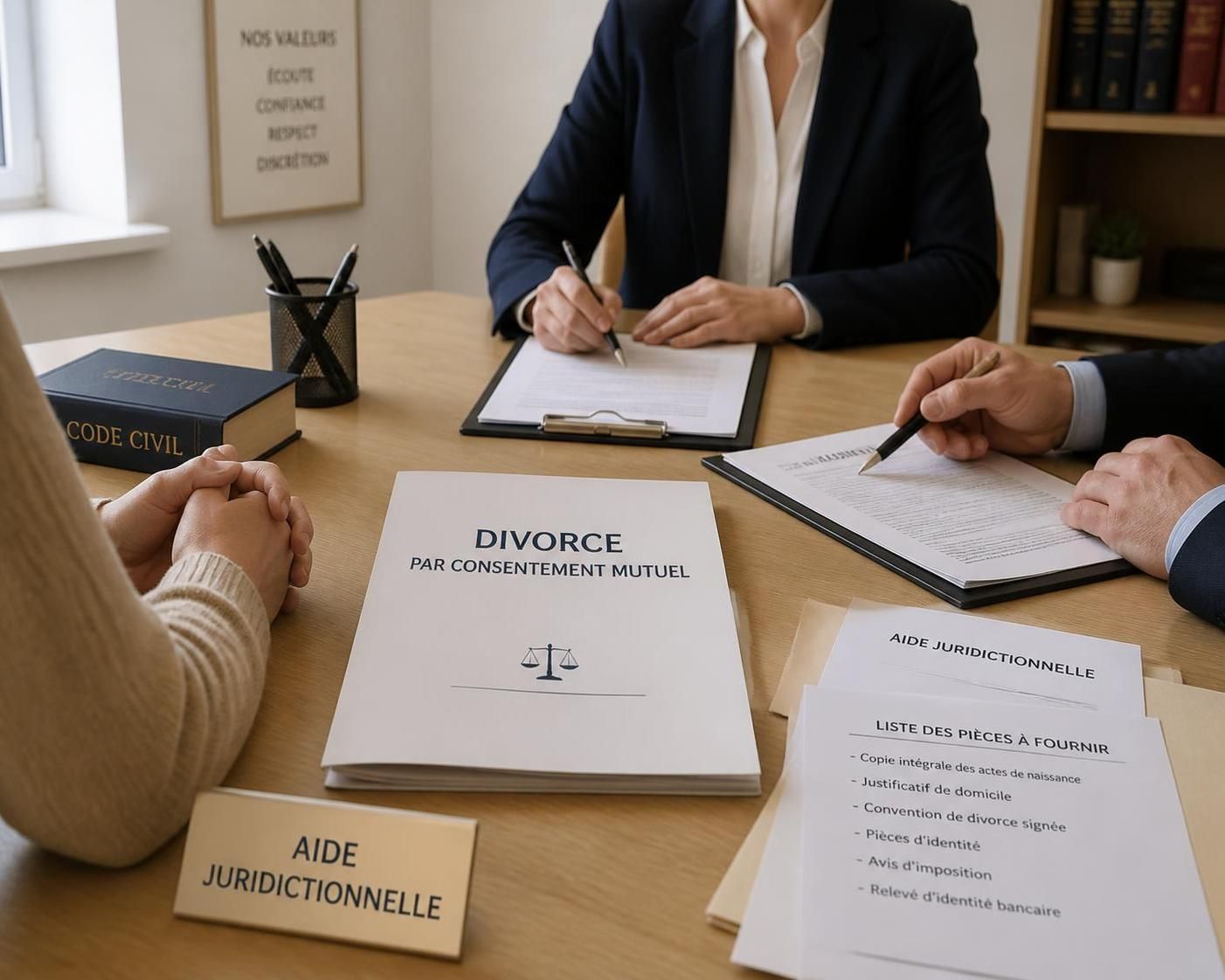 découvrez comment bénéficier de l'aide juridictionnelle pour un divorce par consentement mutuel et facilitez vos démarches légales en toute simplicité.