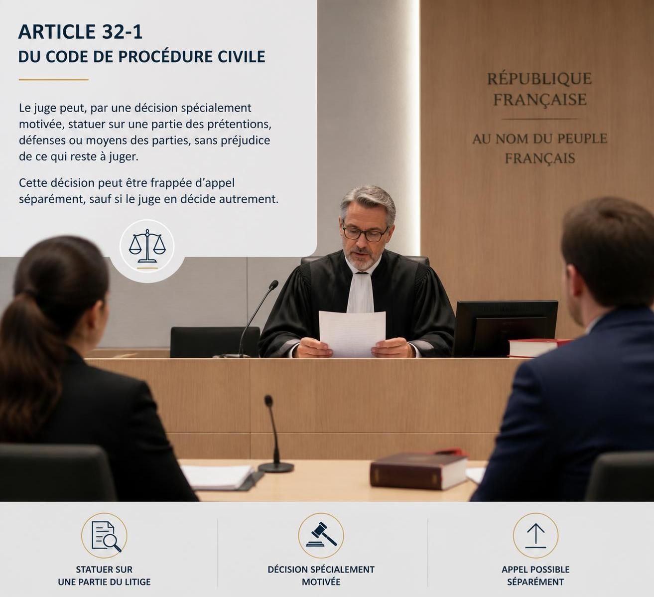 découvrez l'article 32-1 du code de procédure civile, ses implications juridiques et ses applications pratiques pour mieux comprendre son rôle dans les procédures civiles.