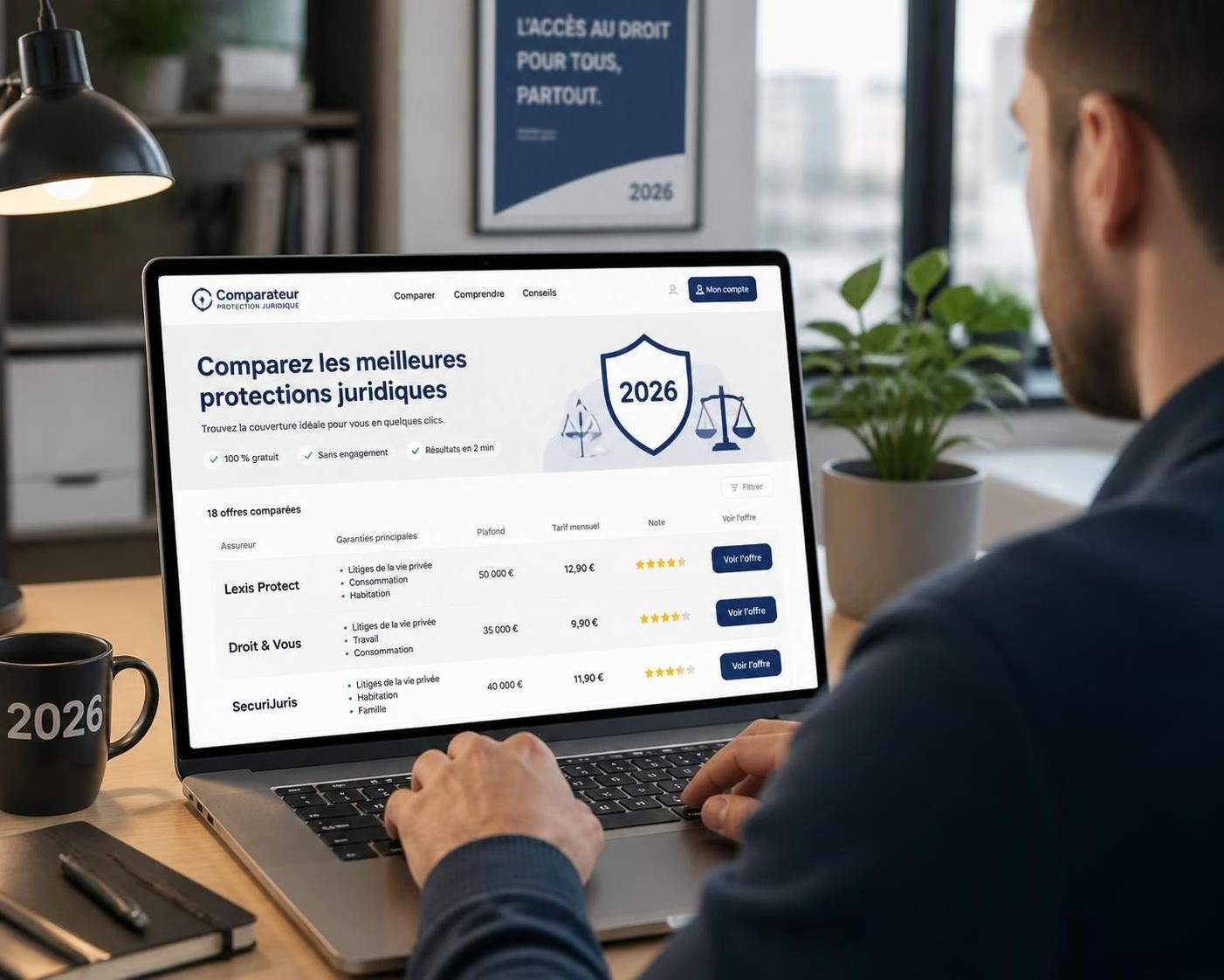 découvrez comment sélectionner un comparateur de protection juridique efficace en 2026 pour trouver la meilleure couverture adaptée à vos besoins et profiter d'une protection optimale.