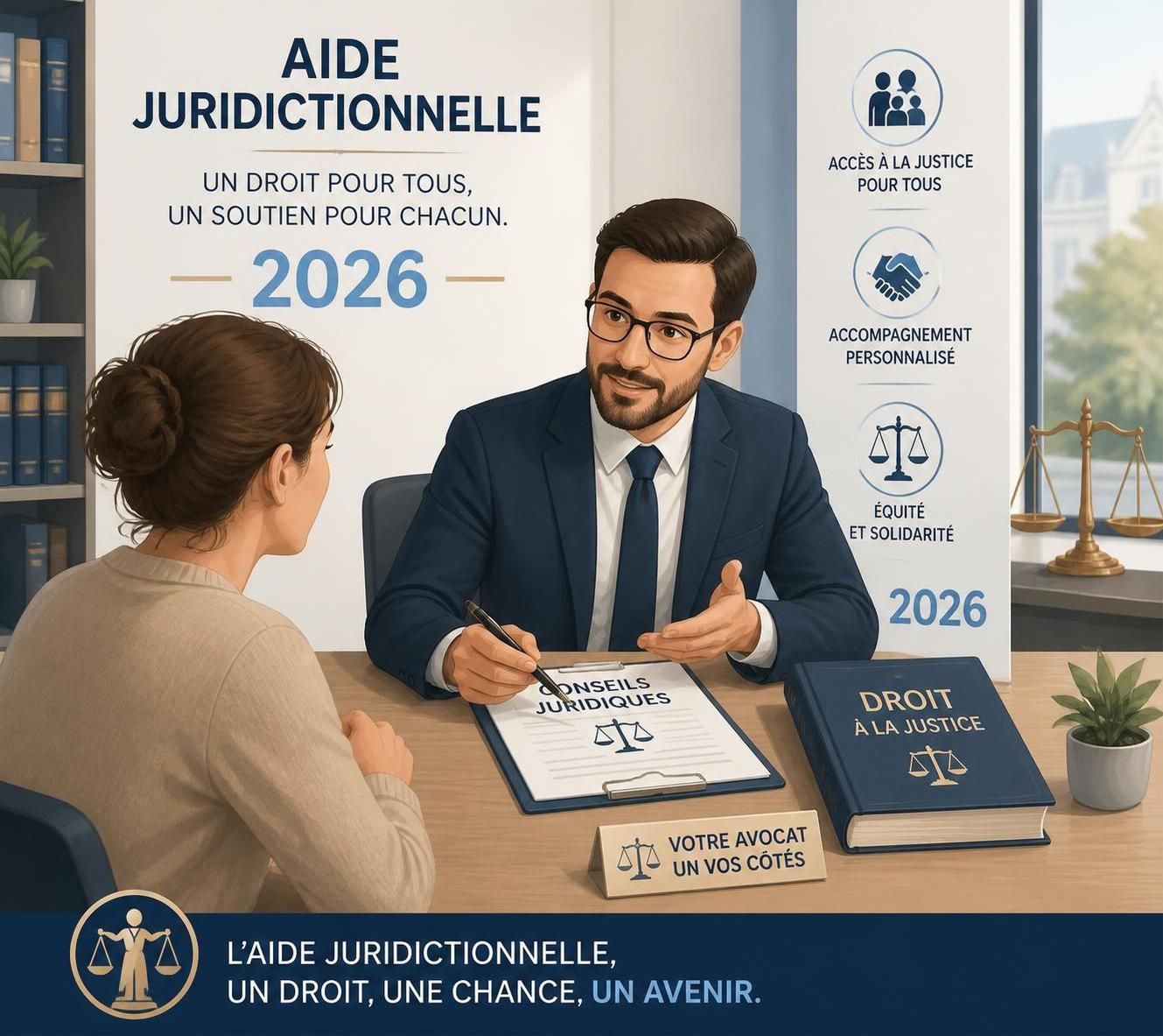 découvrez comment obtenir l'aide juridictionnelle en 2026 grâce à notre guide complet et nos astuces pratiques pour faciliter vos démarches.