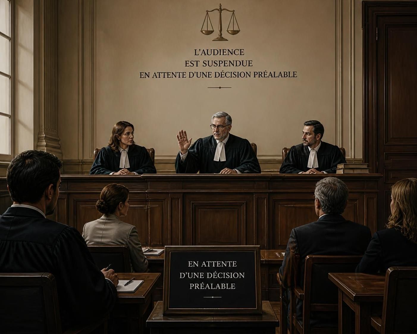 découvrez ce qu'est le sursis à statuer selon le code de procédure civile, son fonctionnement, ses conditions et ses implications dans le processus judiciaire.
