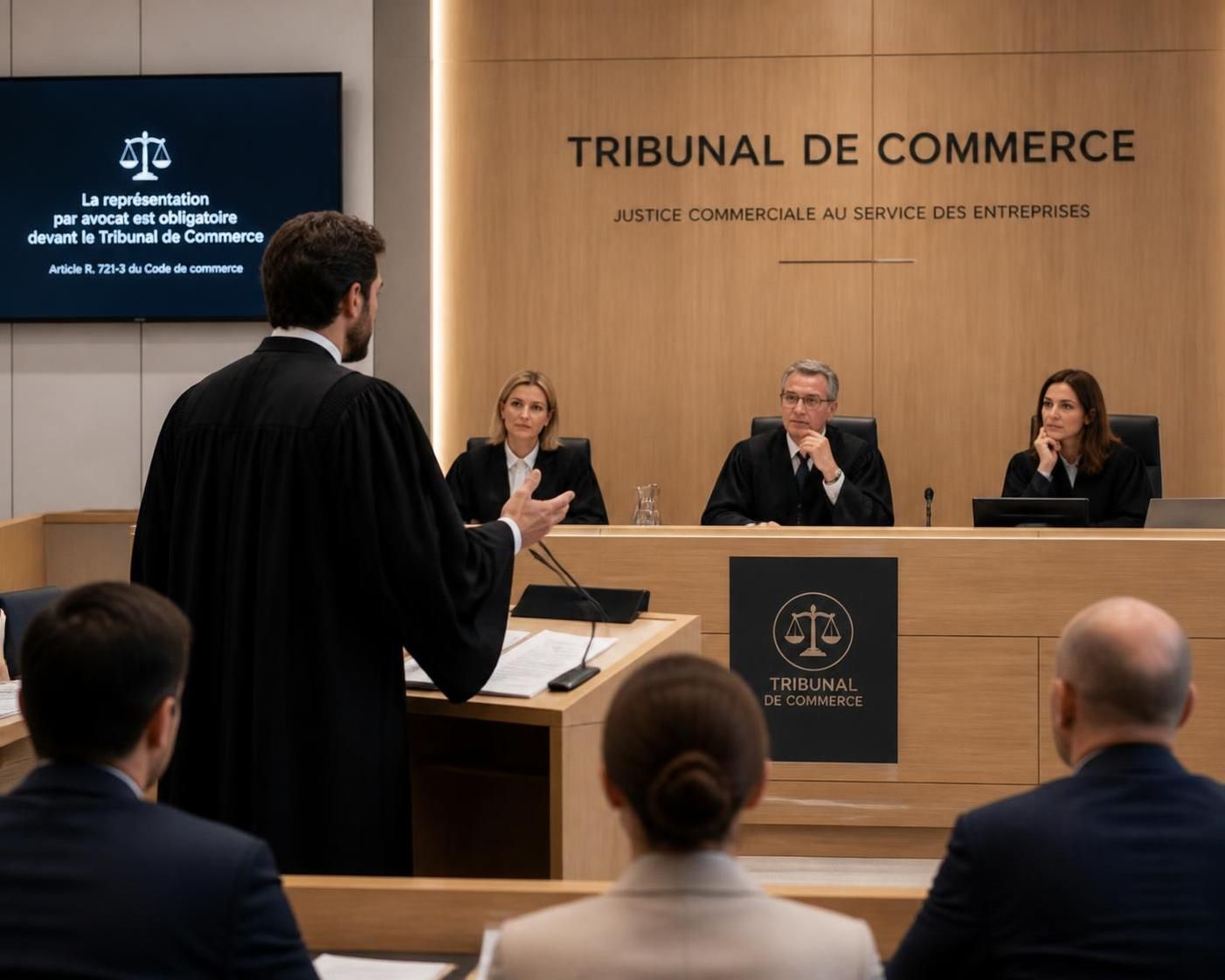 découvrez tout ce qu'il faut savoir sur la représentation obligatoire devant le tribunal de commerce : règles, procédures et conseils pratiques pour être bien préparé.