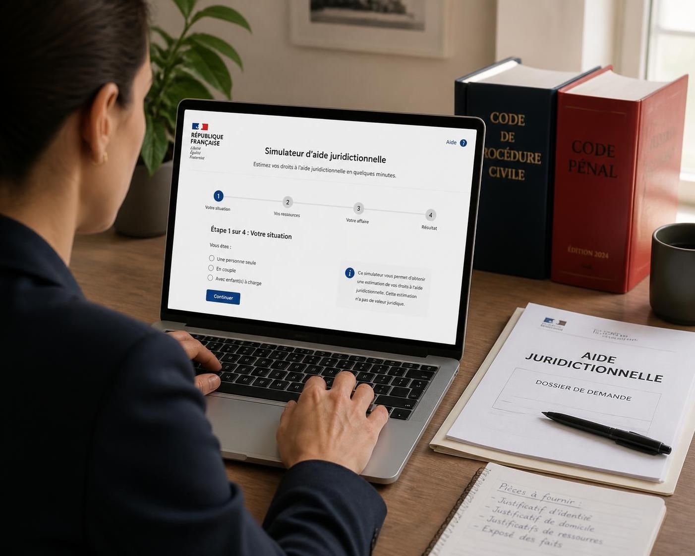 découvrez comment utiliser le simulateur d'aide juridictionnelle pour estimer rapidement et facilement vos droits à l'aide financière pour vos démarches juridiques.